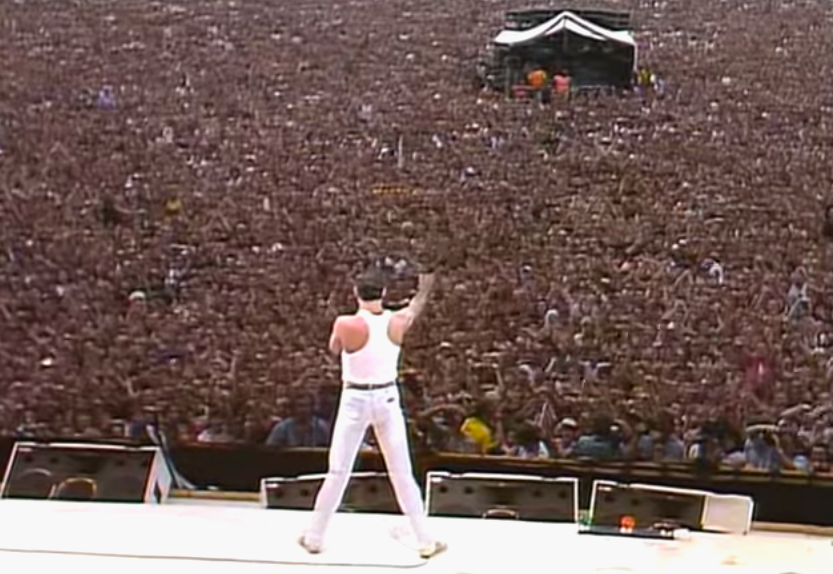 Live Aid, Queen, Freddie Mercury